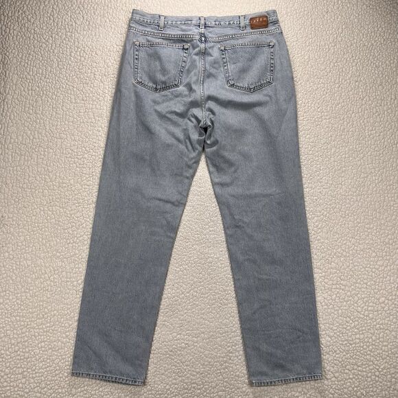 GAP Easy Fit Jeans Men’s 37x33 Straight Light Wash Retro 90s Y2K Casual Normcore - Picture 3 of 12